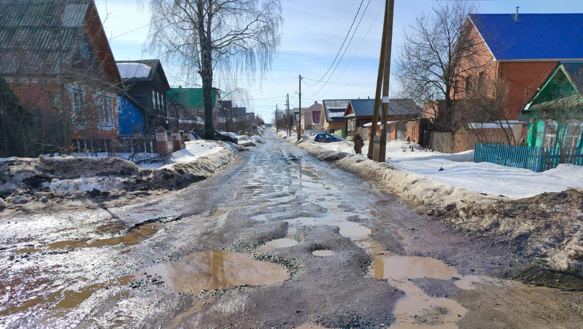 «Вконец разбили нам дороги»: жители Культбазы в Ижевске недовольны застройкой