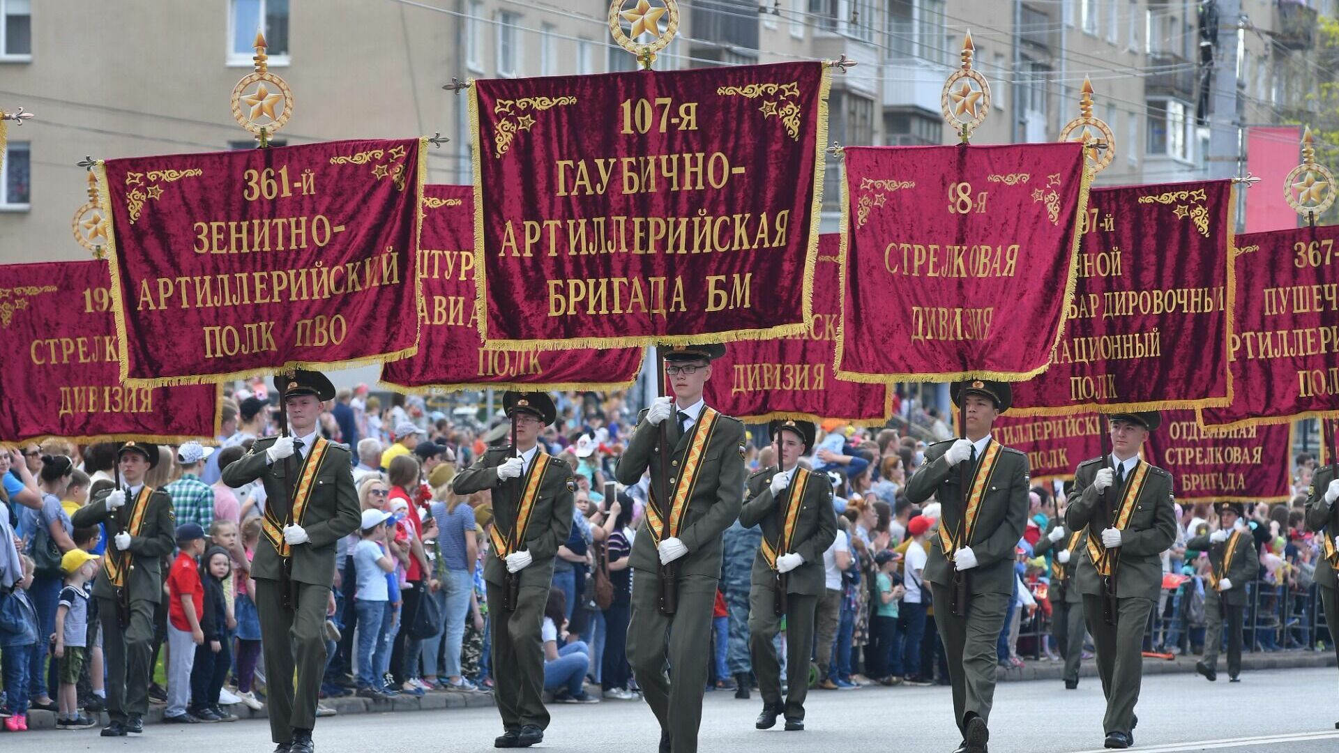 фото из архива редакции, парад Победы в Ижевске в 2019 году