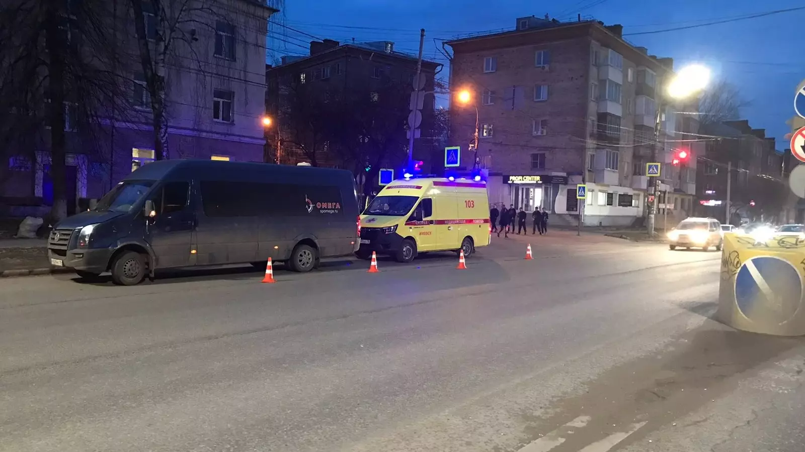 12-летних девочку и мальчика сбили в центре Ижевска