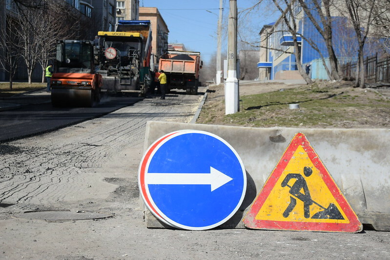 На ул. 50 лет ВЛКСМ в Ижевске ограничат движение транспорта на 4 дня