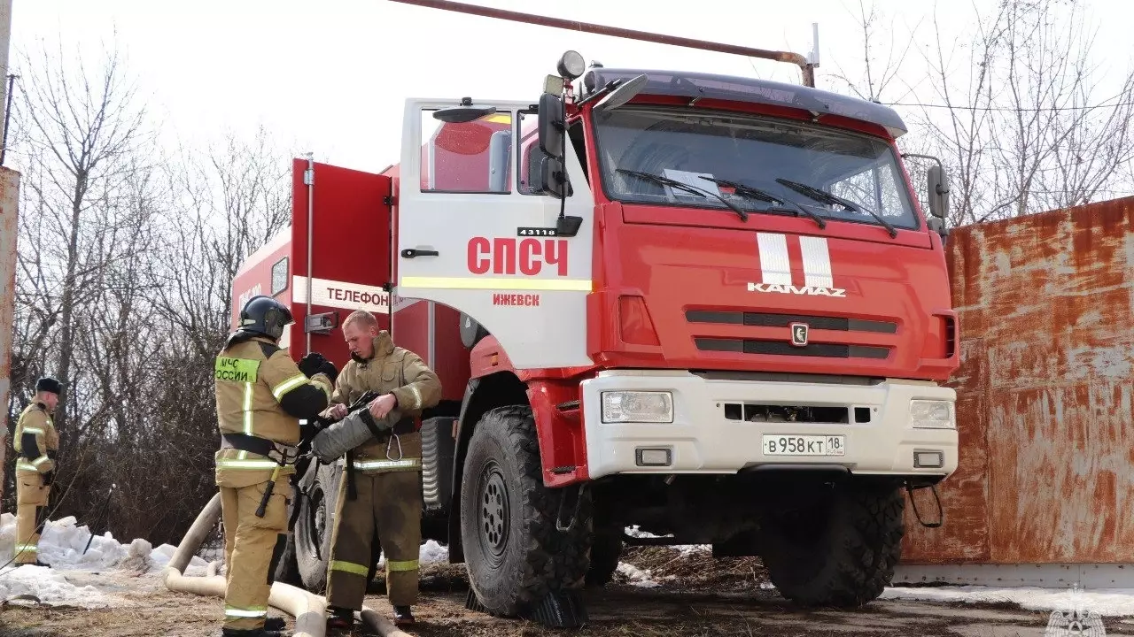 В Ижевске сегодня пройдут пожарно-тактические учения