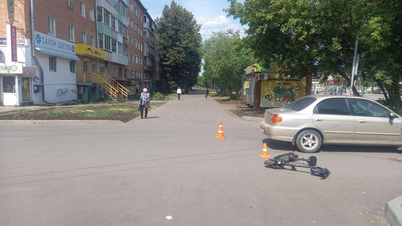 В Ижевске в ДТП пострадал 11-летний водитель электросамоката