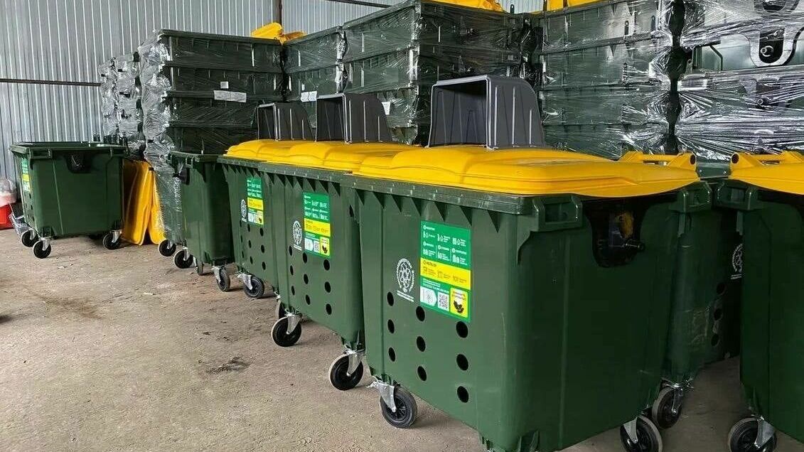 Еще 351 контейнер для раздельного сбора мусора установят в трех районах Удмуртии