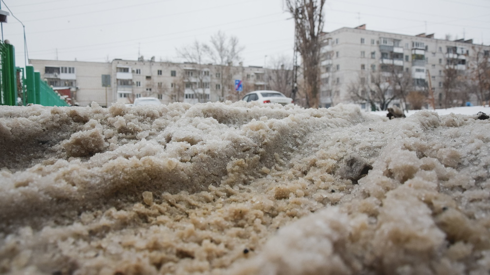 Ижевчане просят почистить от снега дорогу на улице Грибоедова
