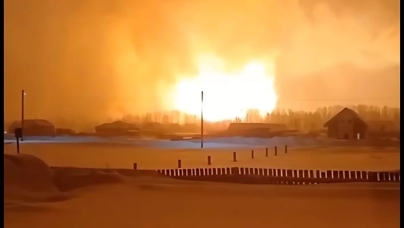 На газопроводе в Пермском крае произошел взрыв