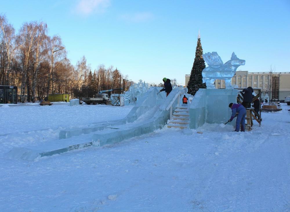 ​Ледовую горку для детей с особенностями развития построят в Ижевске