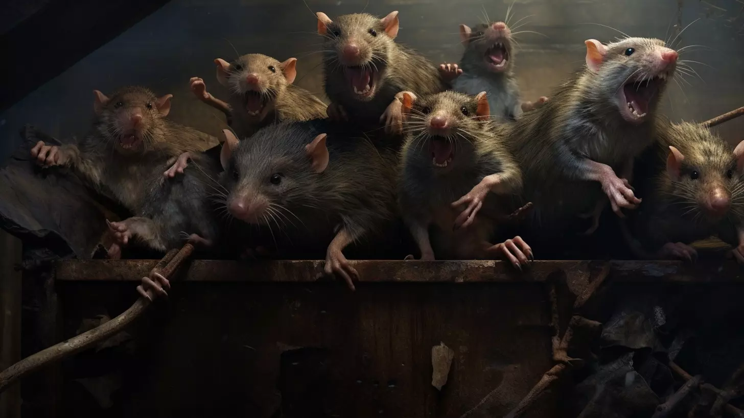 Стая крыс живет в мусорных баках около детсада в Ижевске