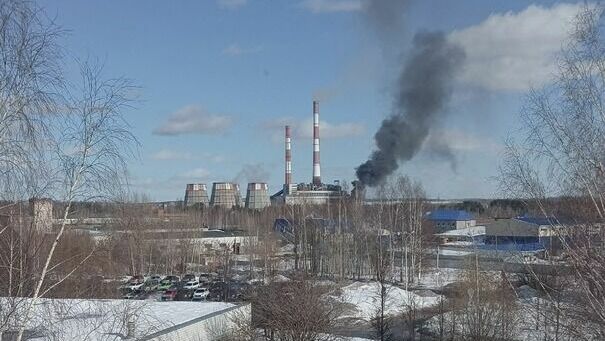 В Ижевске произошел пожар на ТЭЦ-2