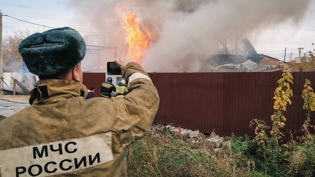 В Ижевске произошел пожар в жилом доме на улице Халтурина