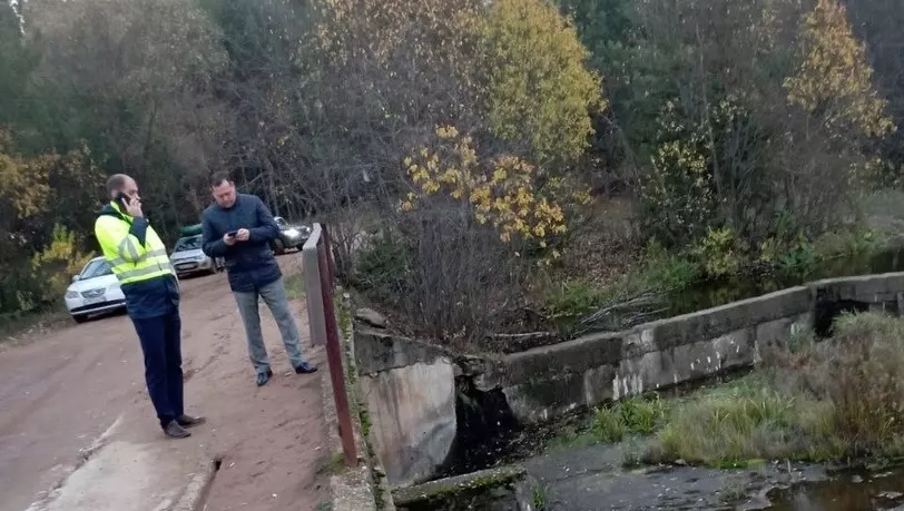 Специалисты не выявили угрозы обрушения моста в деревне Русский Вожой