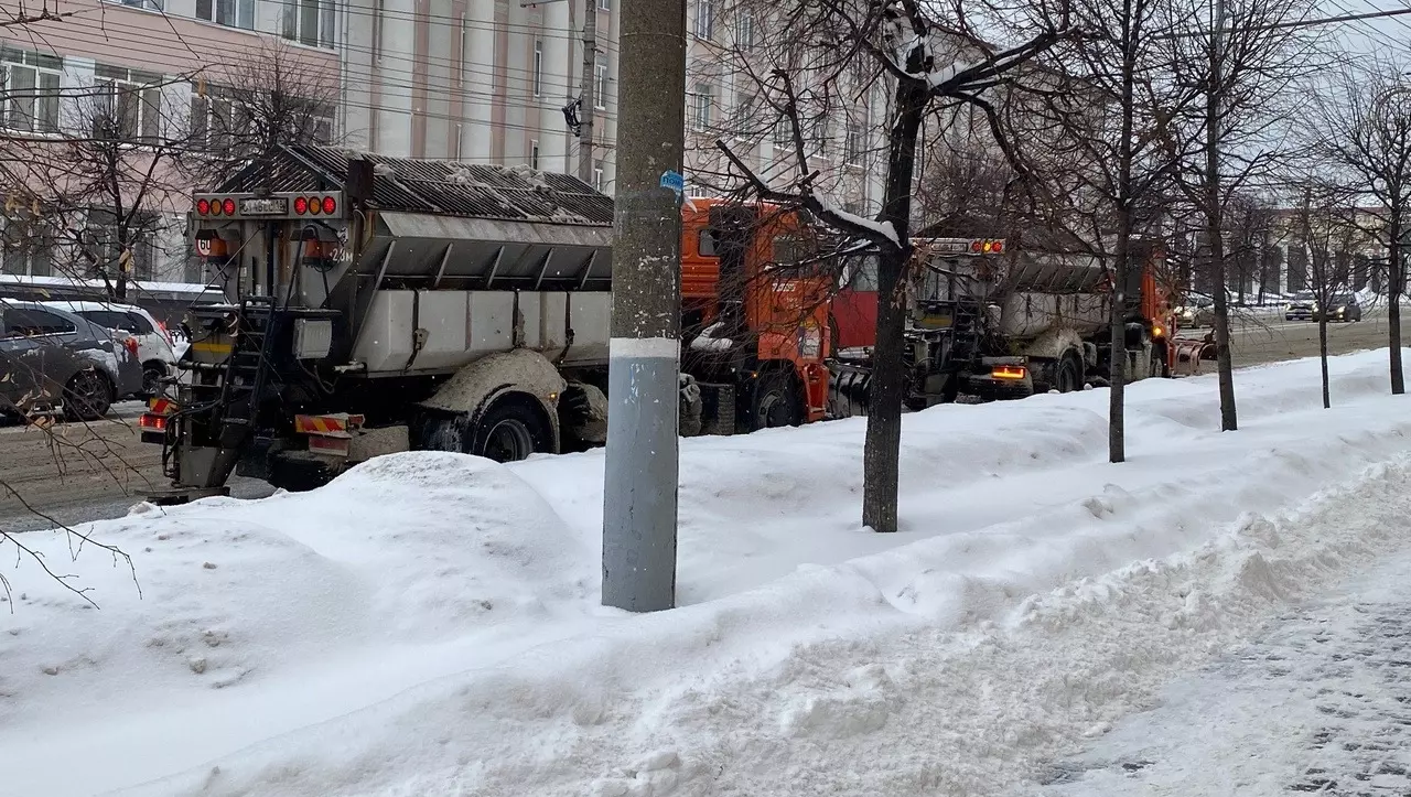 Глава Ижевска: С приходом потепления меняется и фронт работ по уборке снега