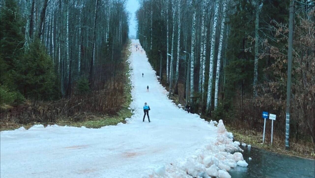 2,5 километра лыжной трассы со снегом открыли в Удмуртии