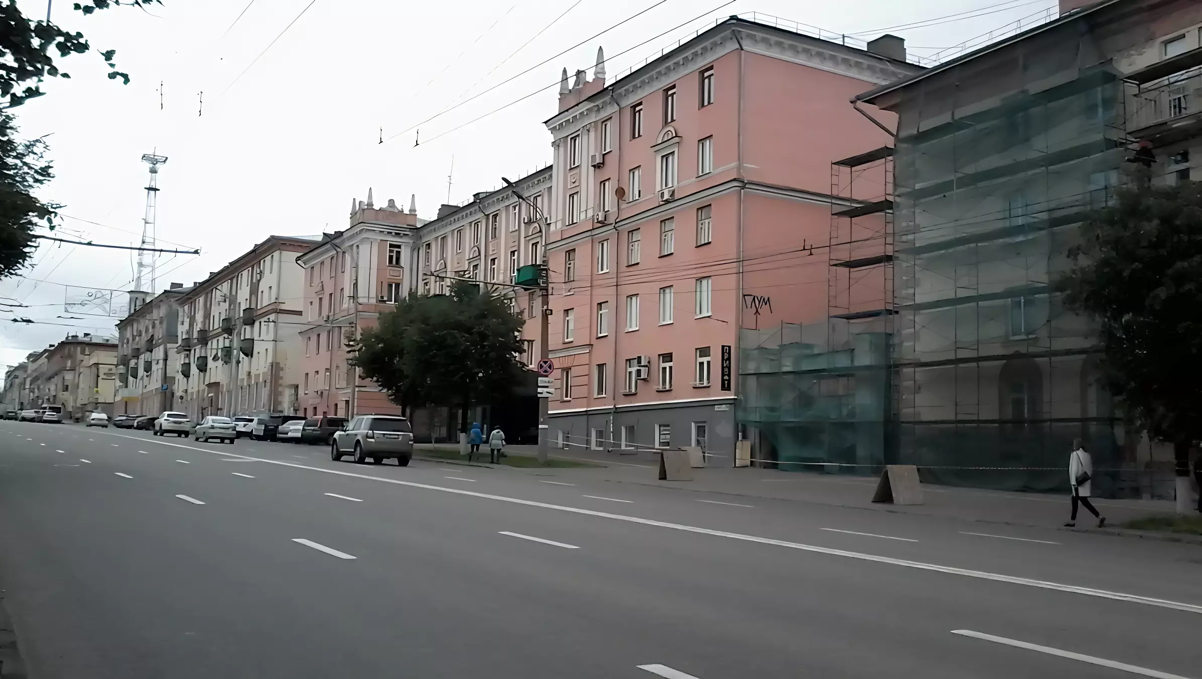Фасады домов на улице Пушкинской в Ижевске украсят подсветкой