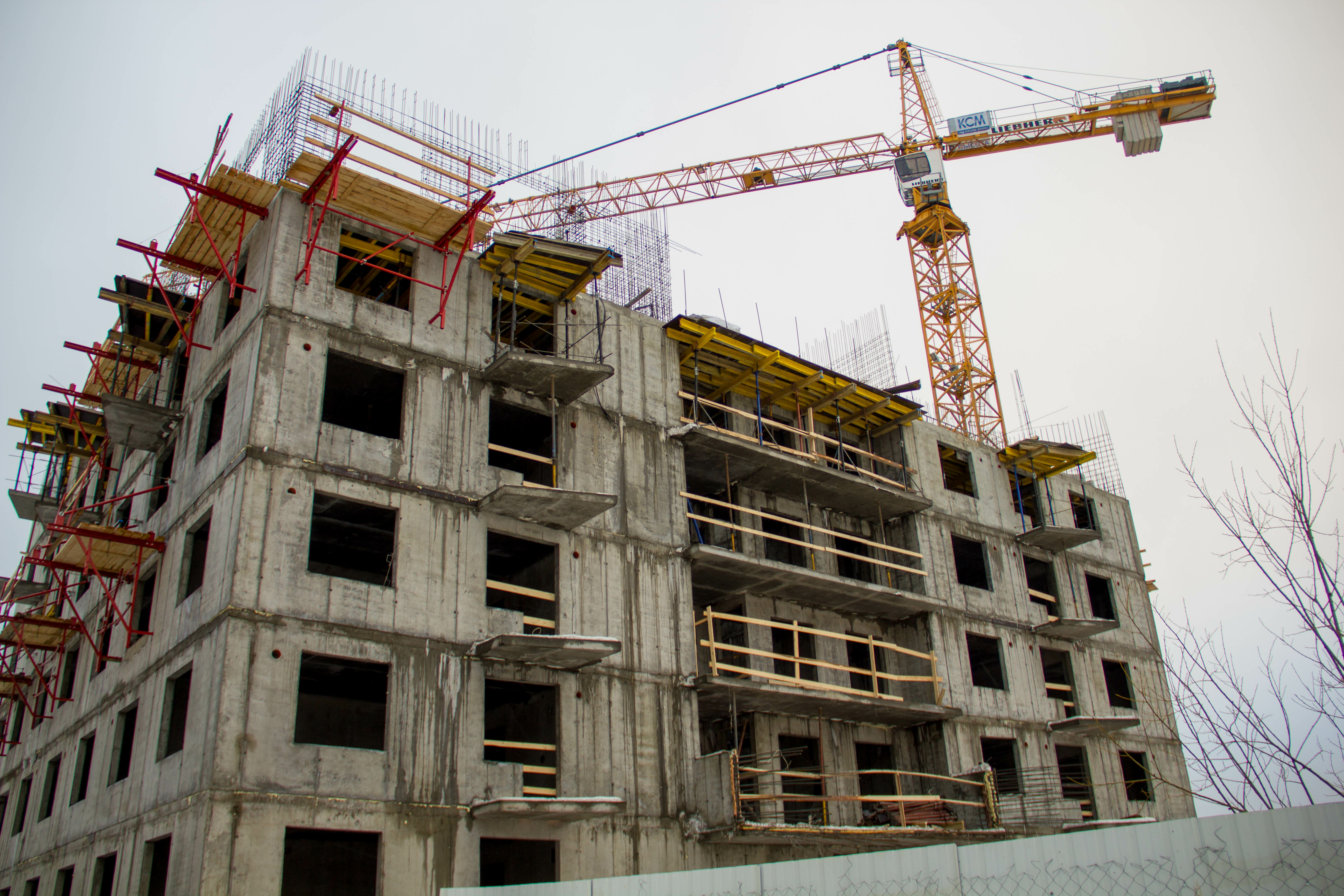 С начала года объемы строительных работ в Удмуртии выросли на 31,6%