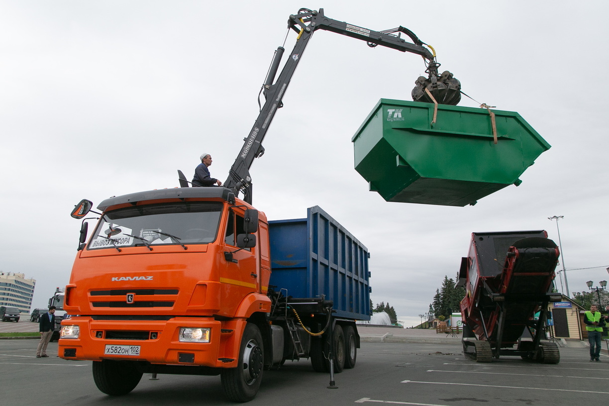 РЭО предложил конфискацию мусоровозов за сброс отходов в неположенных местах