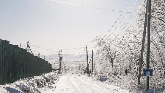 В Сюмсинском районе Удмуртии дороги превратились в снежное месиво