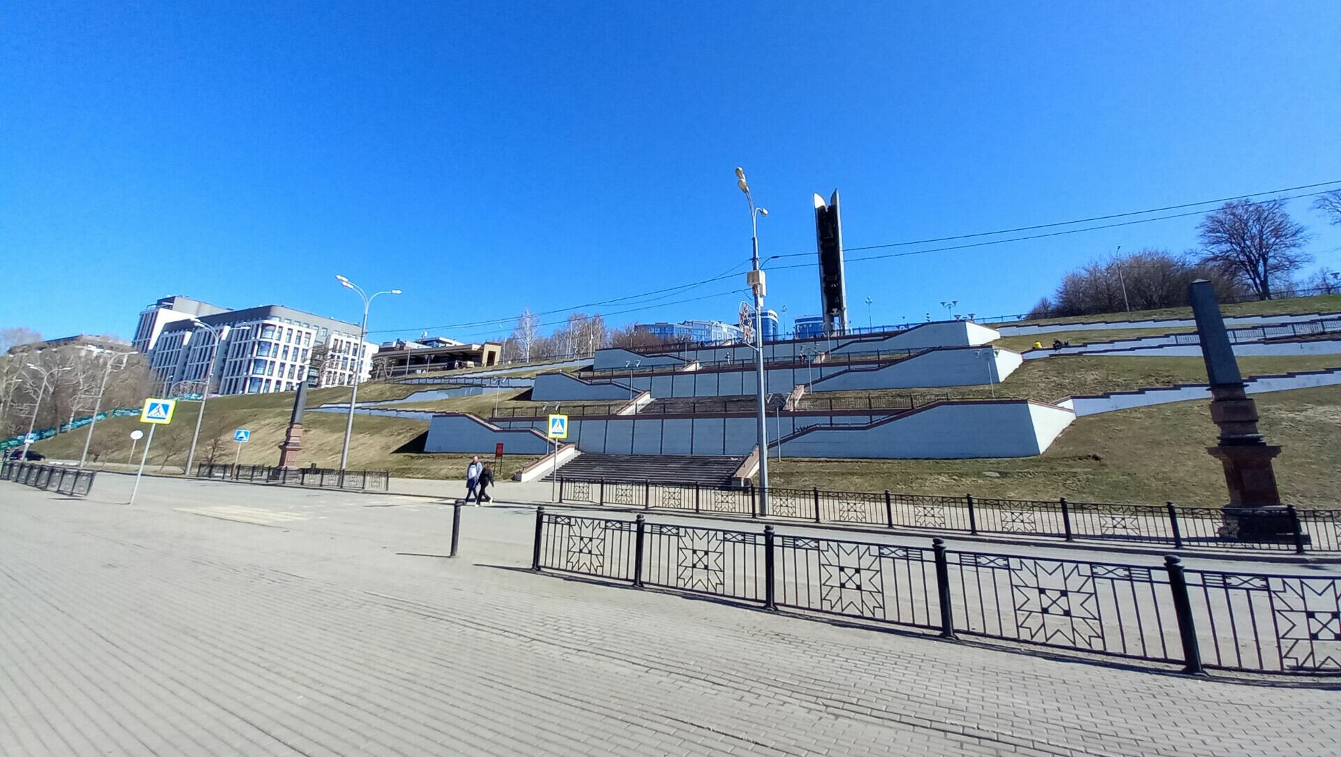 Ремонт лестничного спуска к набережной Ижевского пруда начнут не ранее 2024 года