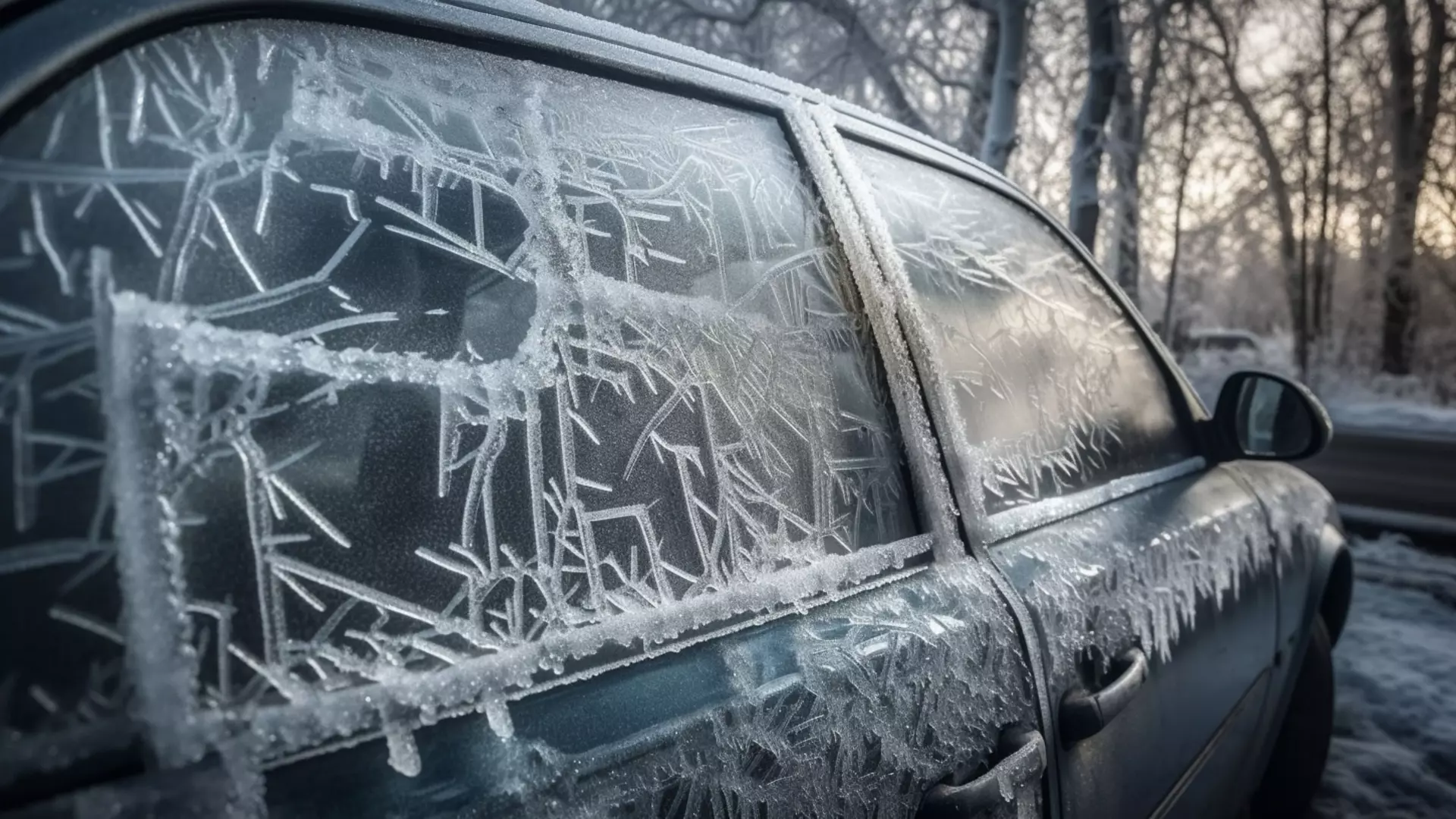 Водитель с годовалым ребенком заглох в мороз на трассе в Удмуртии