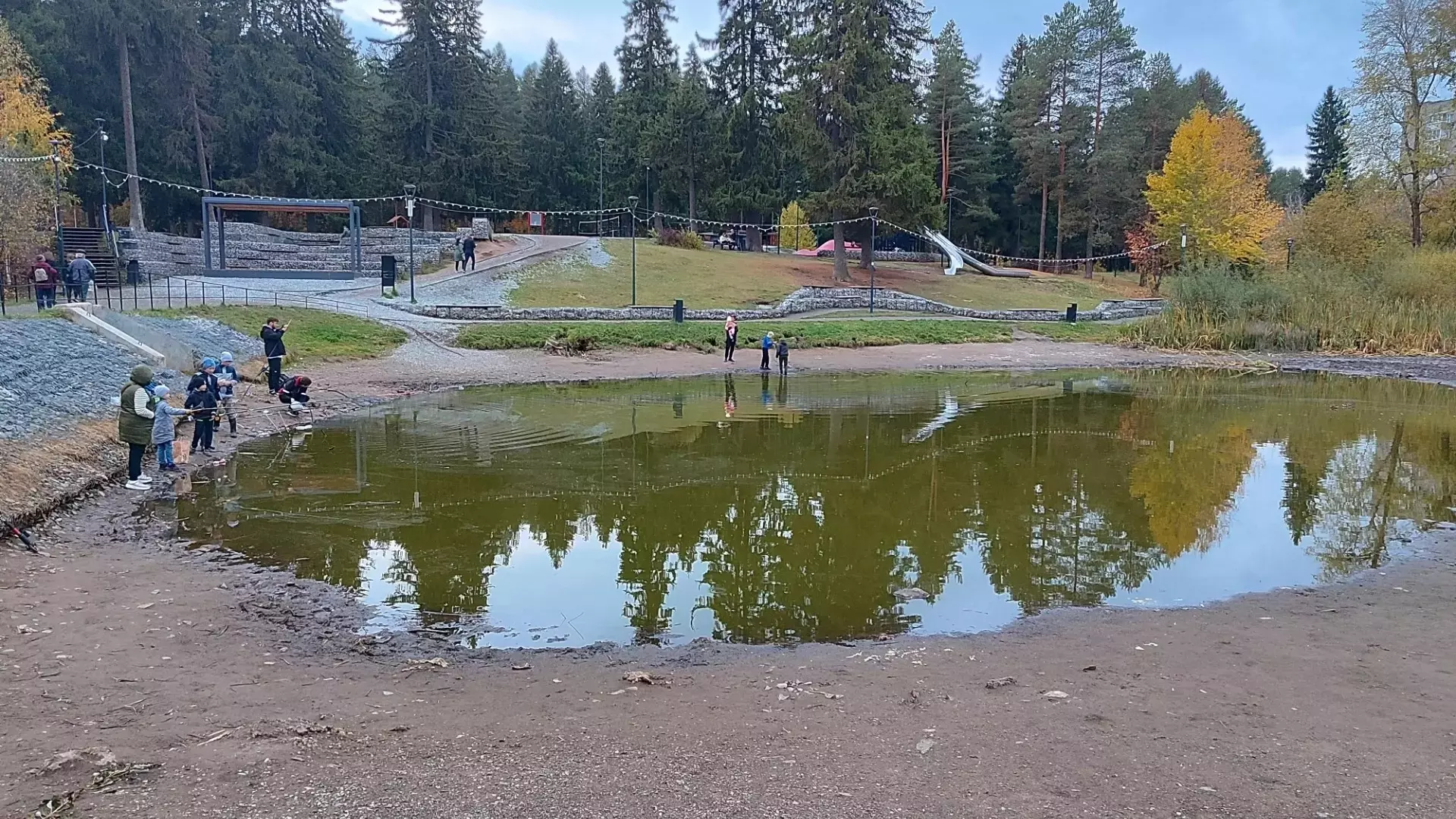 Денис Удалов: пруд в парке Драгунова Ижевска должны восстановить дожди