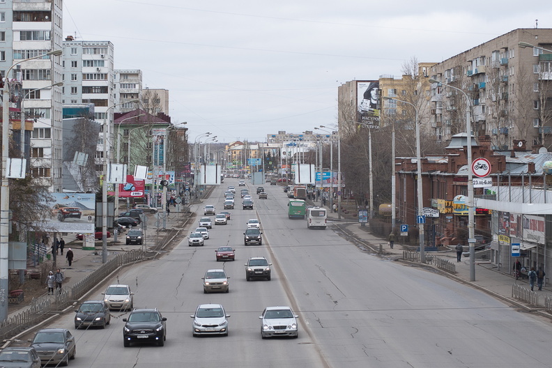 Пластиковую разметку начали наносить на дороги в Ижевске