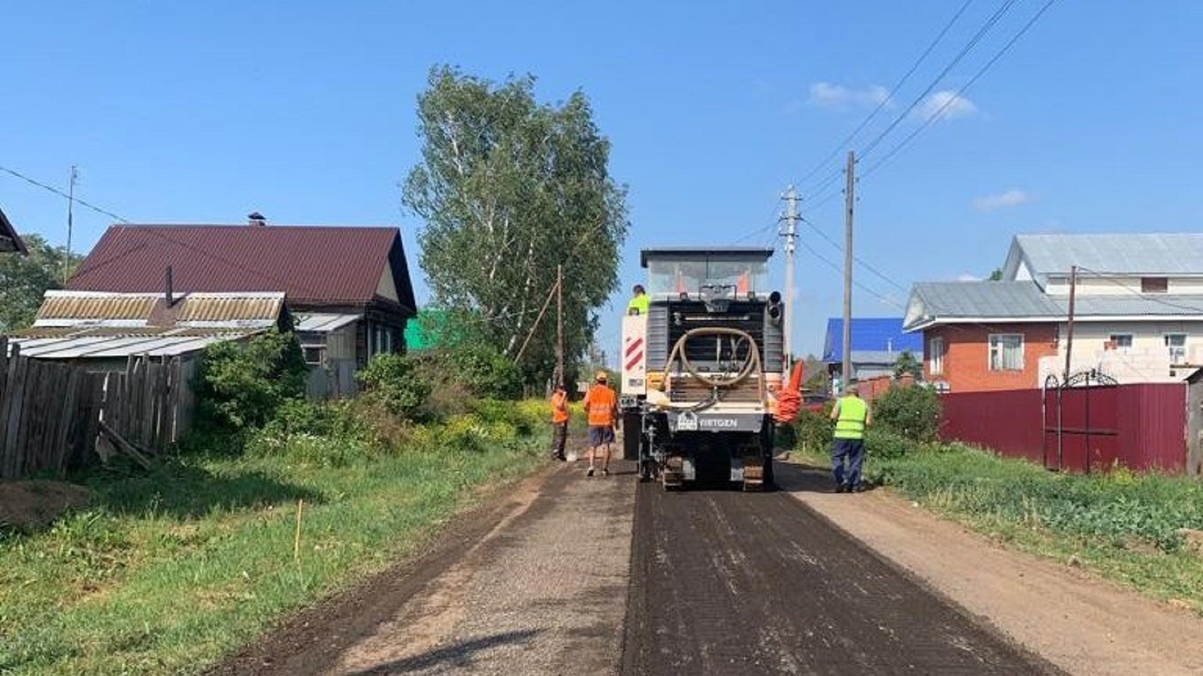 Дороги в Оленьем Болоте отремонтируют за счет средств нацпроекта
