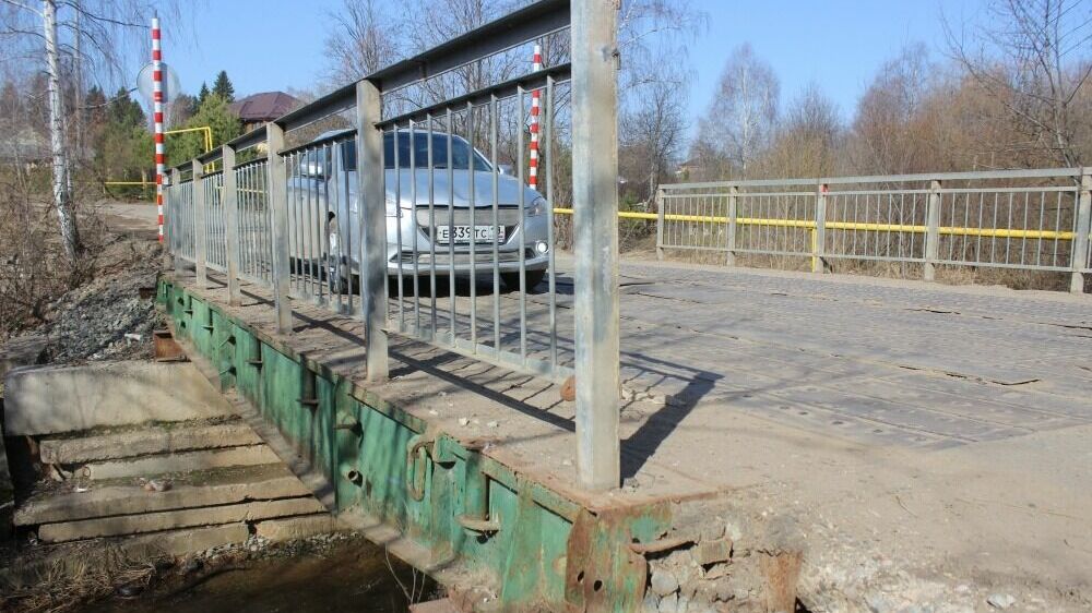 Автомобильный мост через реку Игерманка отремонтируют в Ижевске