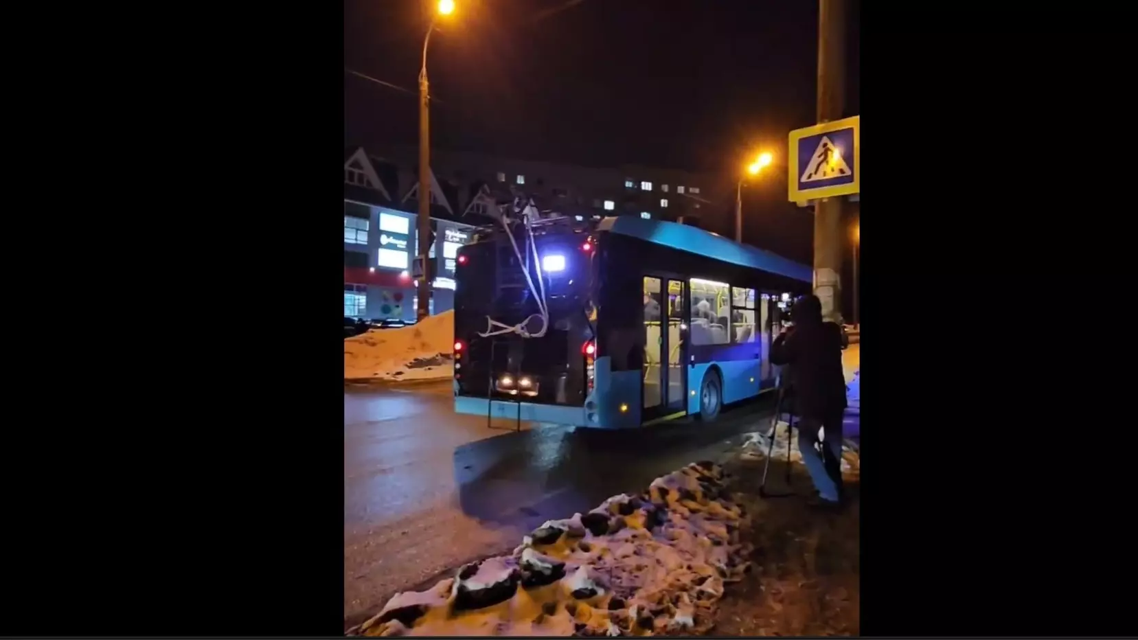 В Ижевске испытали тестовую модель нового троллейбуса