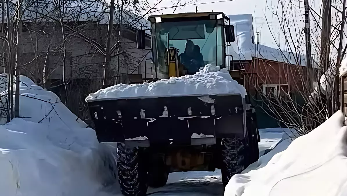 40 млн рублей выделили на вывоз снега из частного сектора двух районов Ижевска
