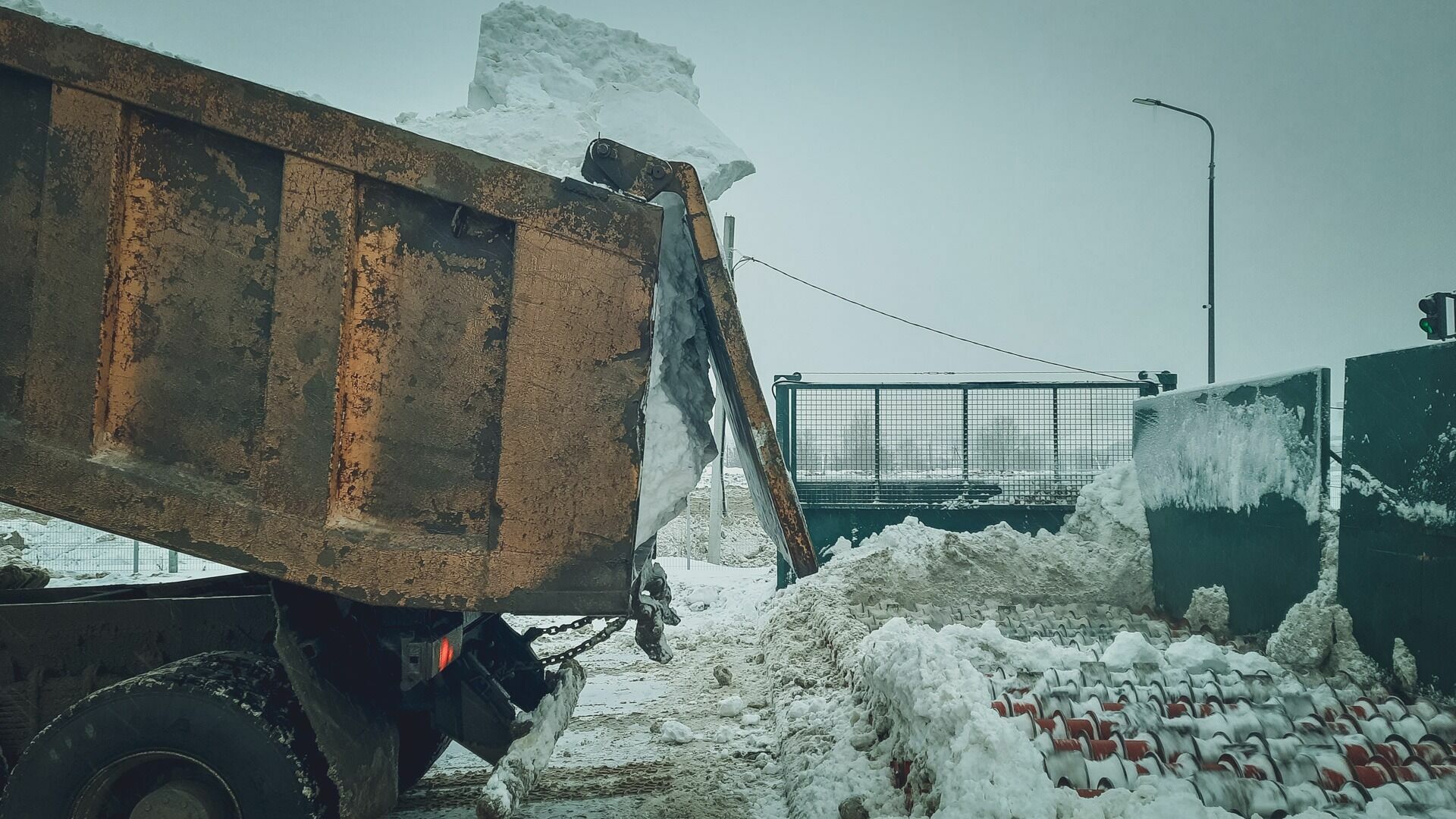 В ночь на 1 февраля вывезут снег с нескольких улиц в Ижевске