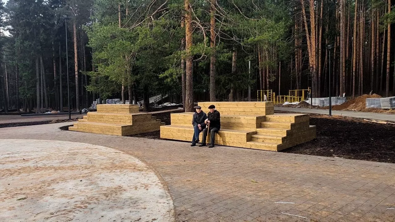 Парк «Ритм леса» в Воткинске почти готов к сдаче