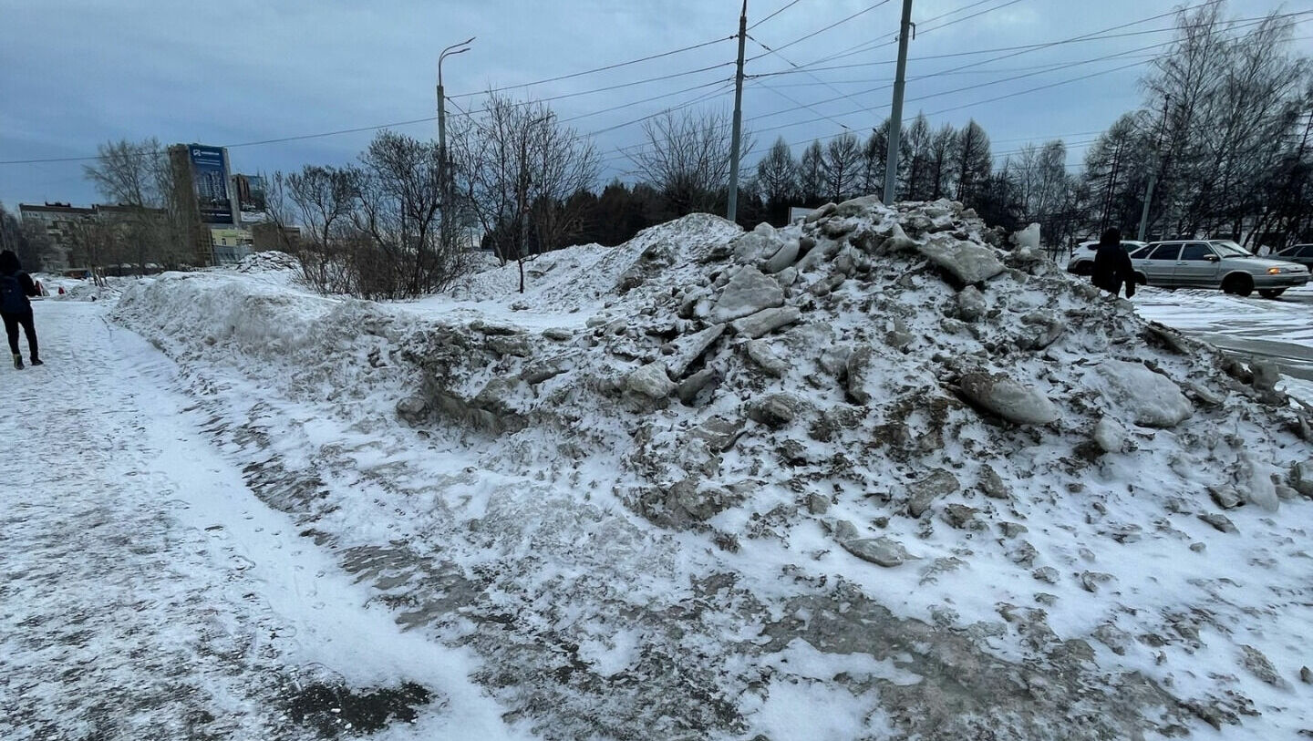 Власти Ижевска: Сейчас снег вывозят с подверженных подтоплению участков города