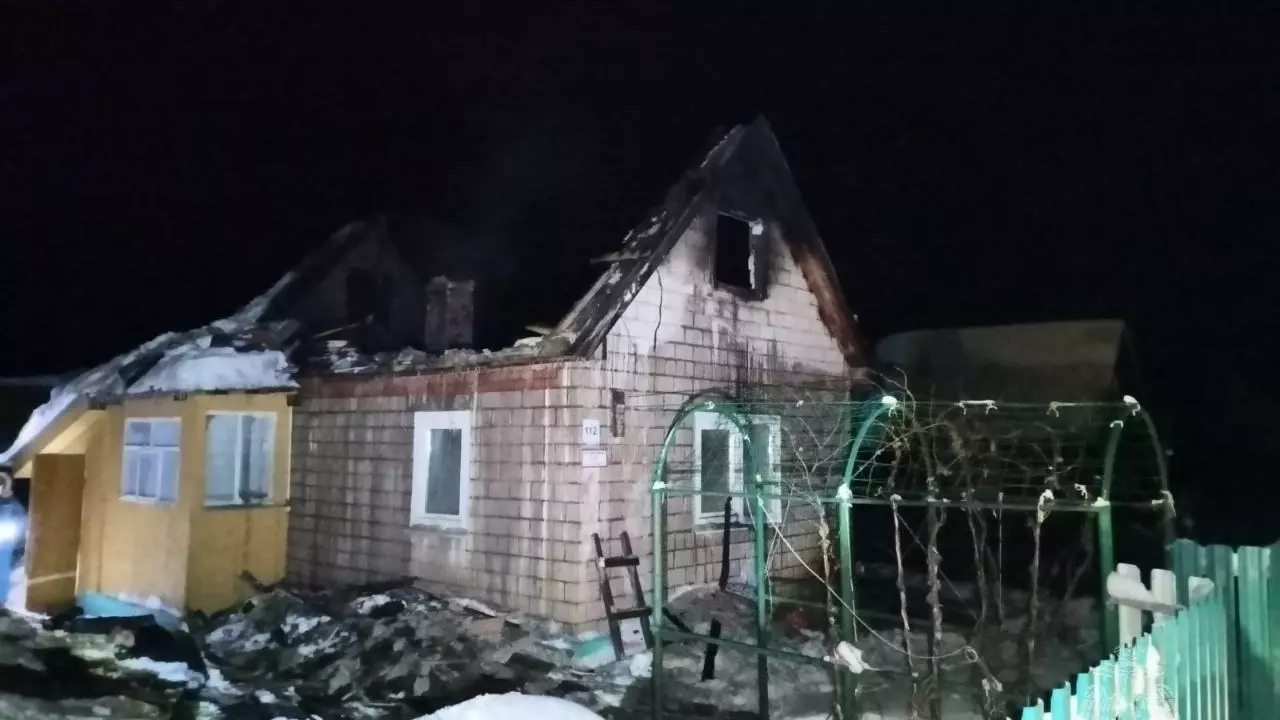 Женщина погибла при пожаре в садовом доме в Удмуртии