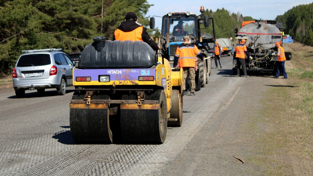В Удмуртии к концу июня отремонтируют 10 км автодороги Ижевск — Ува