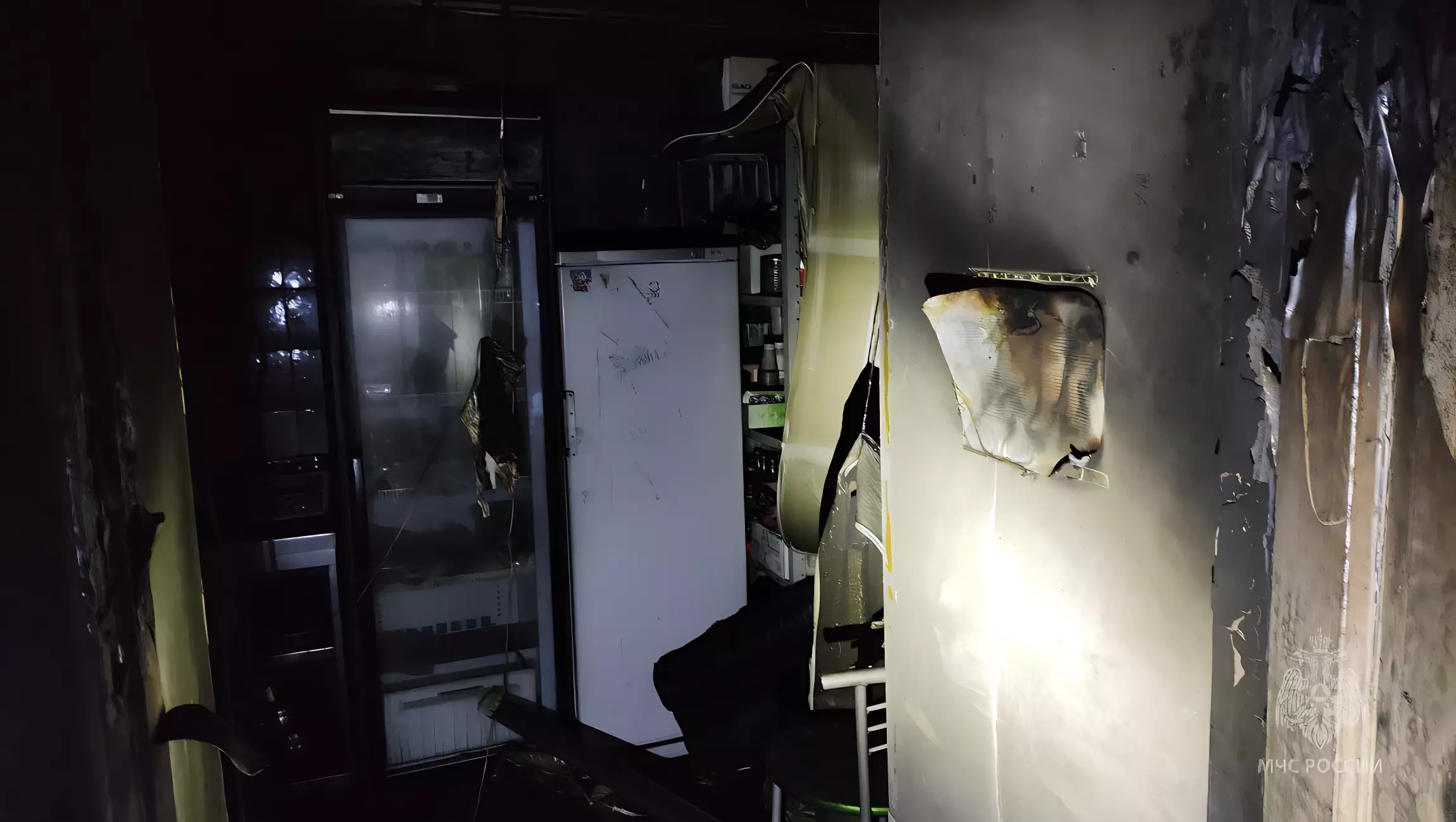 20 человек эвакуировали в Ижевске из-за возгорания холодильника