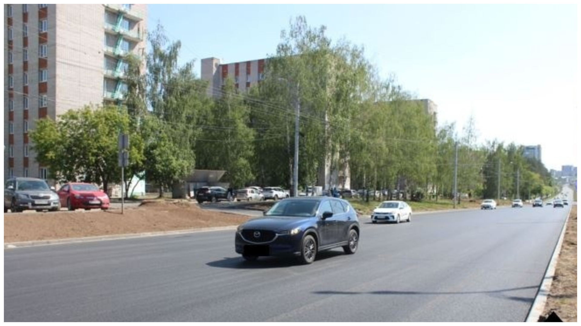 Ремонт дороги на улице 10 лет Октября в Ижевске выполнили на 80 процентов