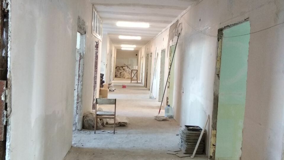 В Ижевске ремонтируют стационар городской больницы №3