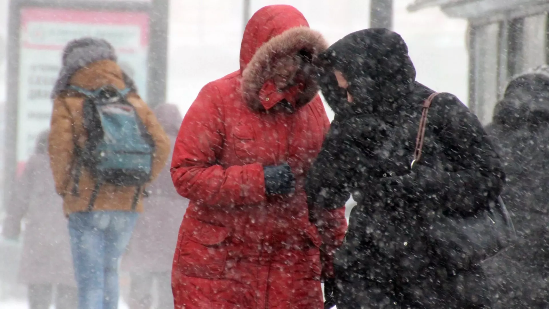 Продолжительный снег и резкое похолодание ожидается в Удмуртии 8 февраля