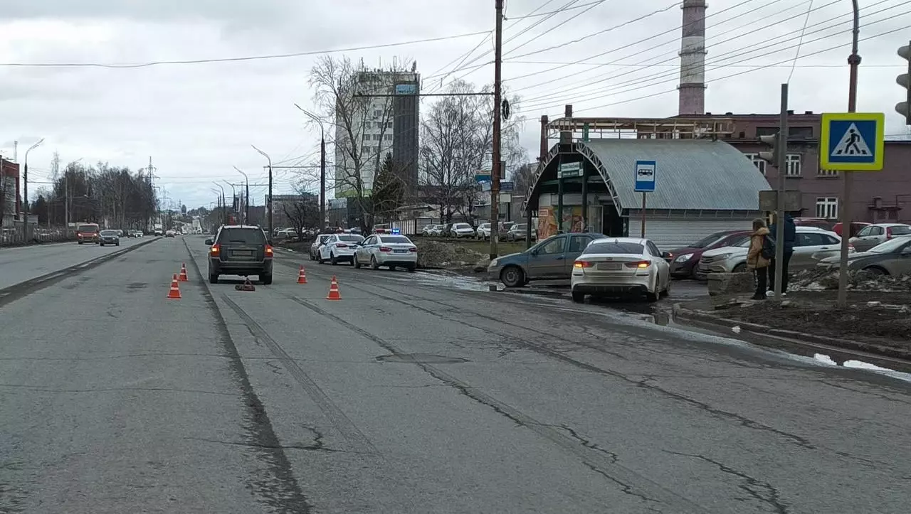 Школьника сбила иномарка на пешеходном переходе в Ижевске