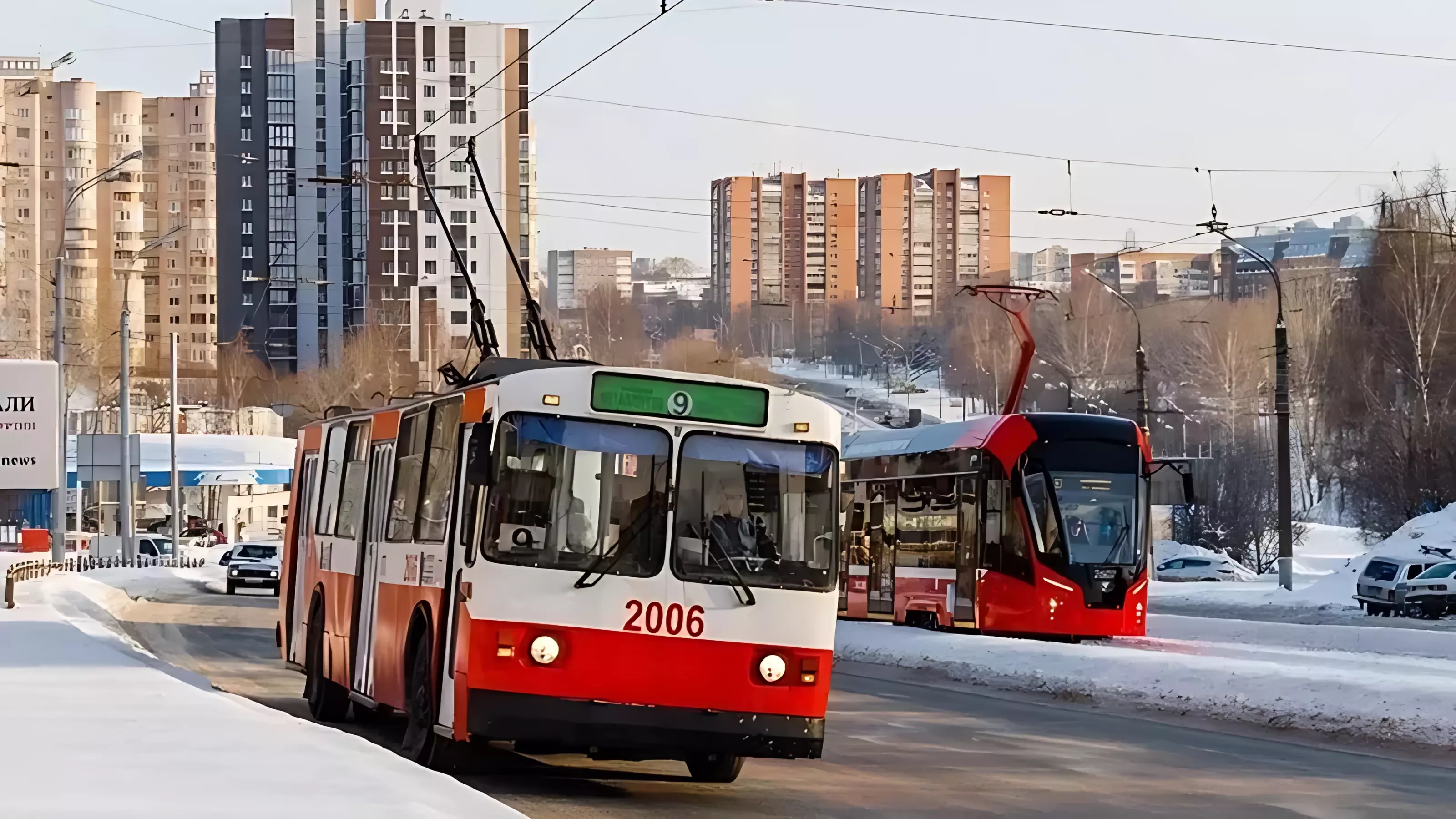 В Ижевске троллейбусы №6 и 9 не идут в сторону городка Металлургов