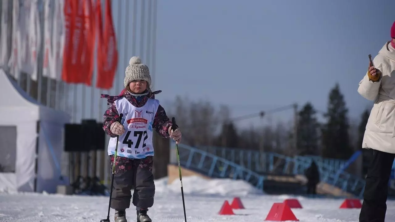 Самым юным участникам лыжного марафона в Удмуртии не исполнилось еще пяти лет