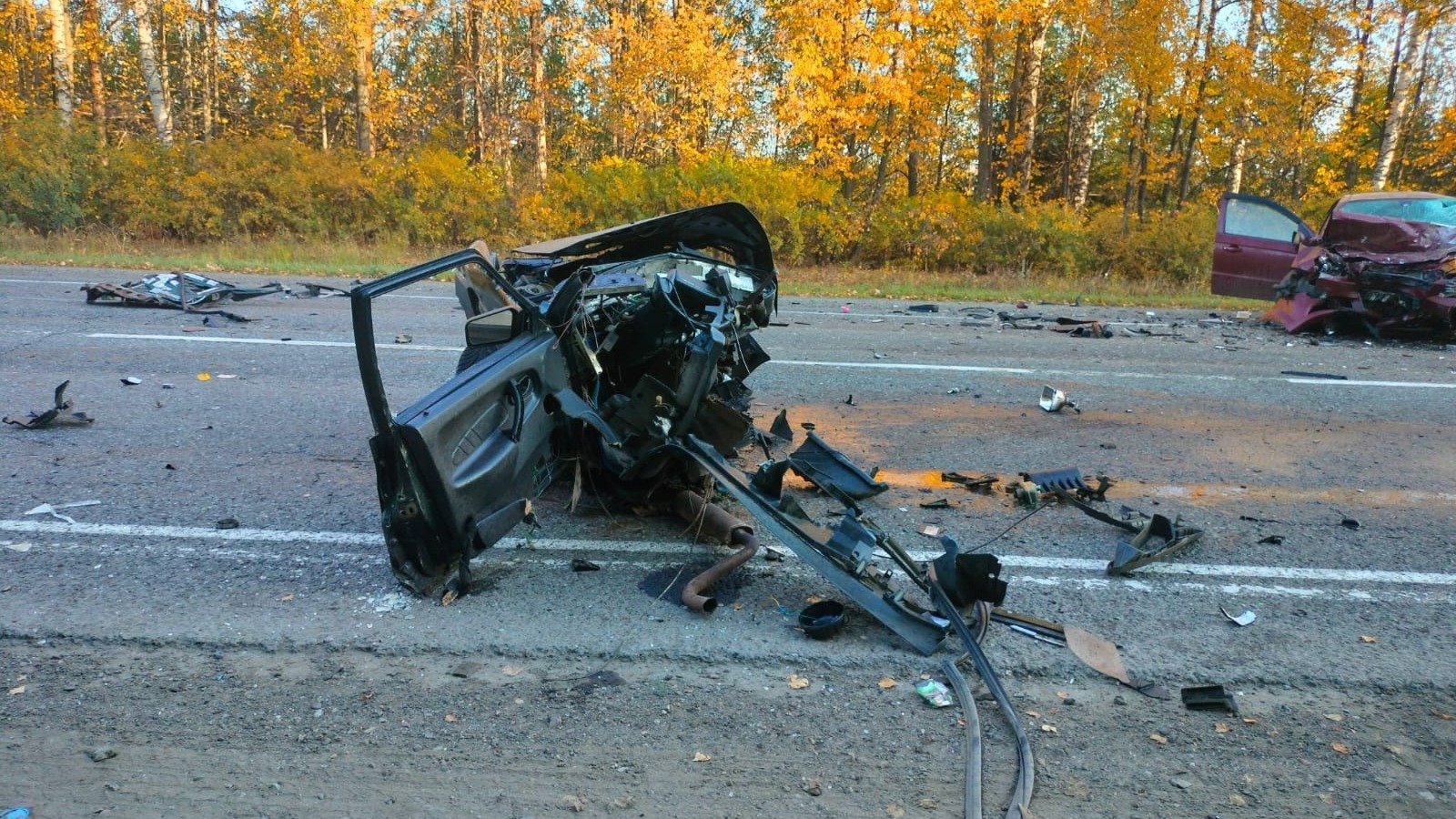 Два водителя пострадали в ДТП на дороге Ижевск— Воткинск