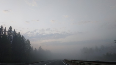 Туман с ухудшением видимости 500 м ожидается ночью по Удмуртии
