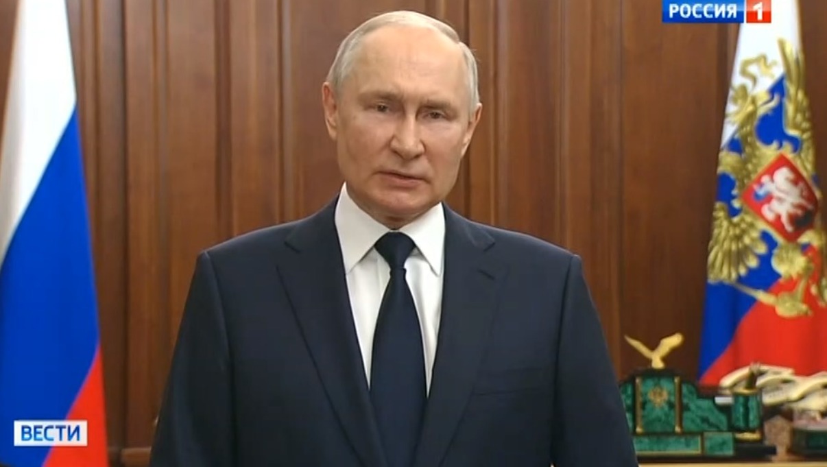 Владимир Путин: «Вооруженный мятеж в любом случае был бы подавлен»