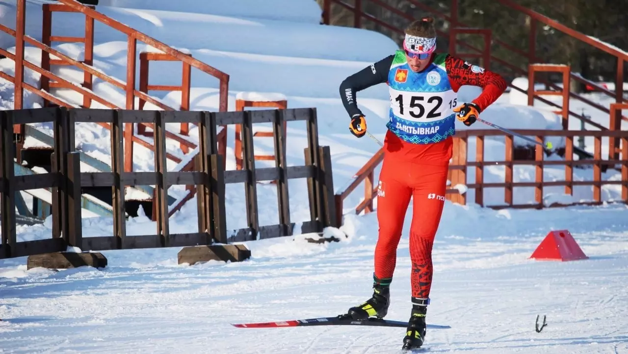 На всероссийских соревнованиях в Сыктывкаре удмуртский лыжник завоевал золото