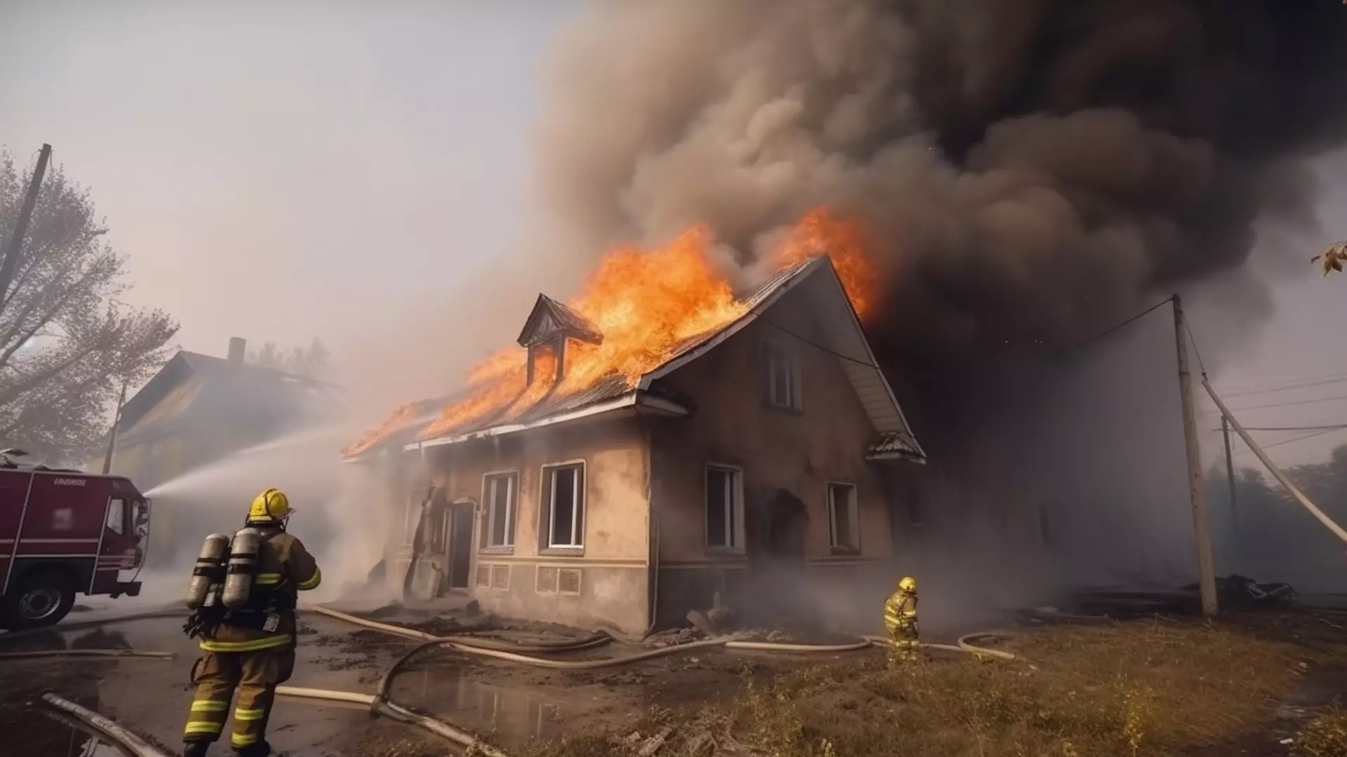 Ижевчанин погиб на пожаре дачного дома в черте города