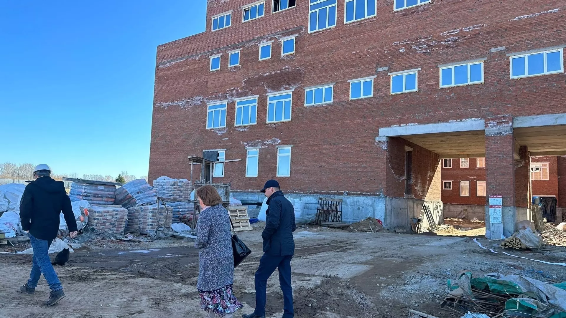 Школу в деревне Пычанки Завьяловского района планируют достроить в 2024 году